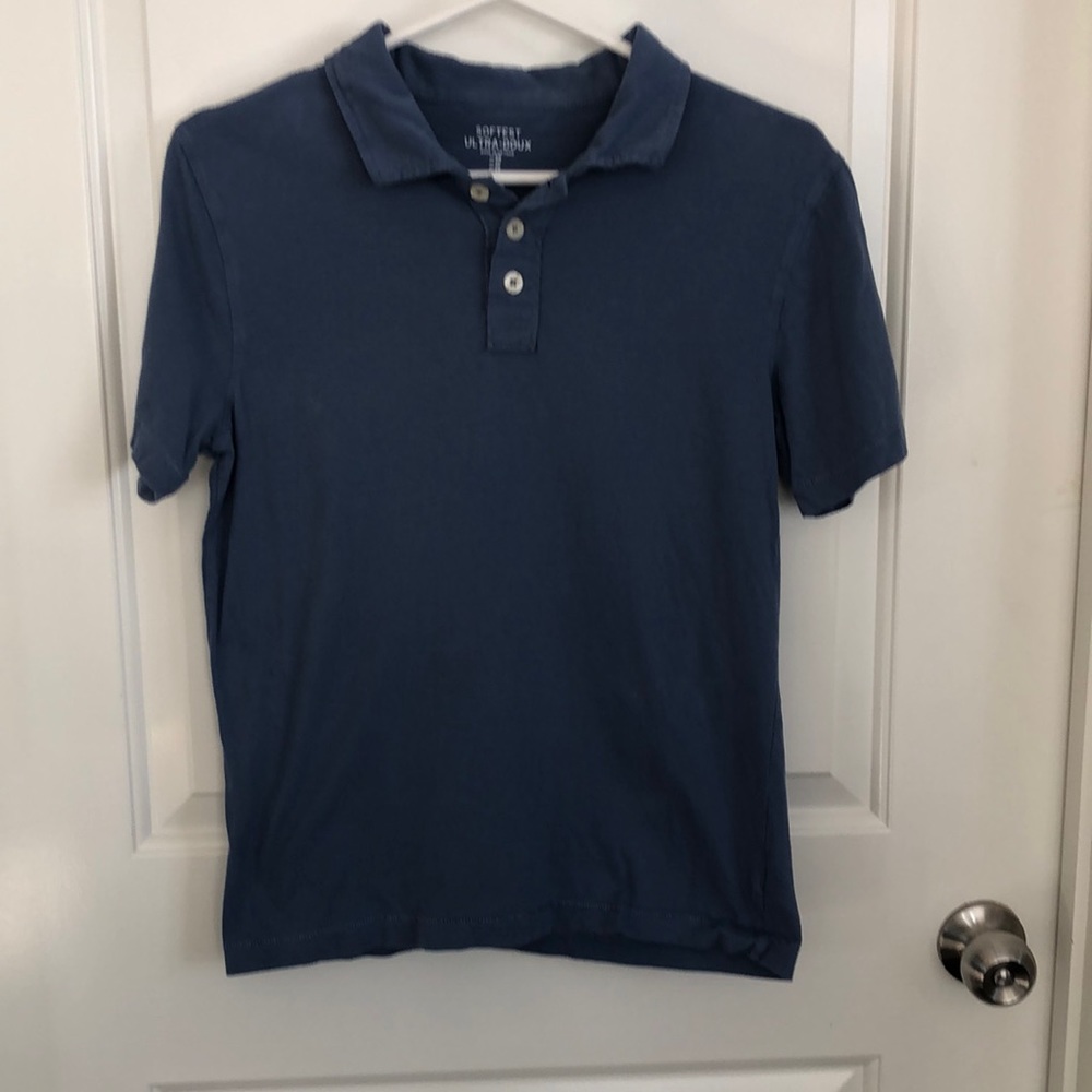 Gap slate blue polo shirt size xs